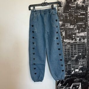 NWT Girls Casual Denim Pants Size 11-12 Years